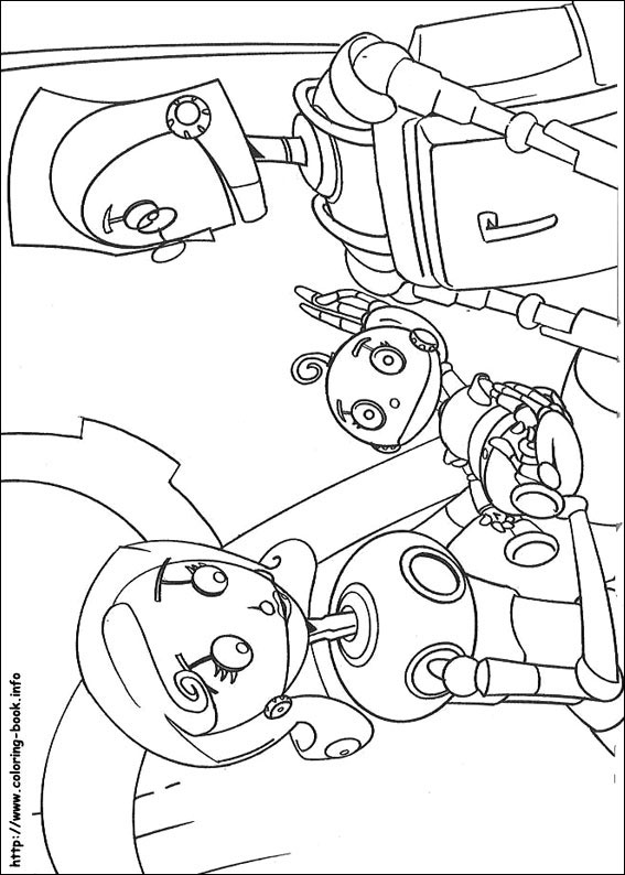 Roboty kolorowanki